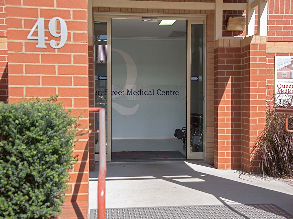 Queen Street Medical Centre entrance